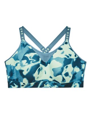 Women's UA Infinity High Printed Sports Bra image number 2