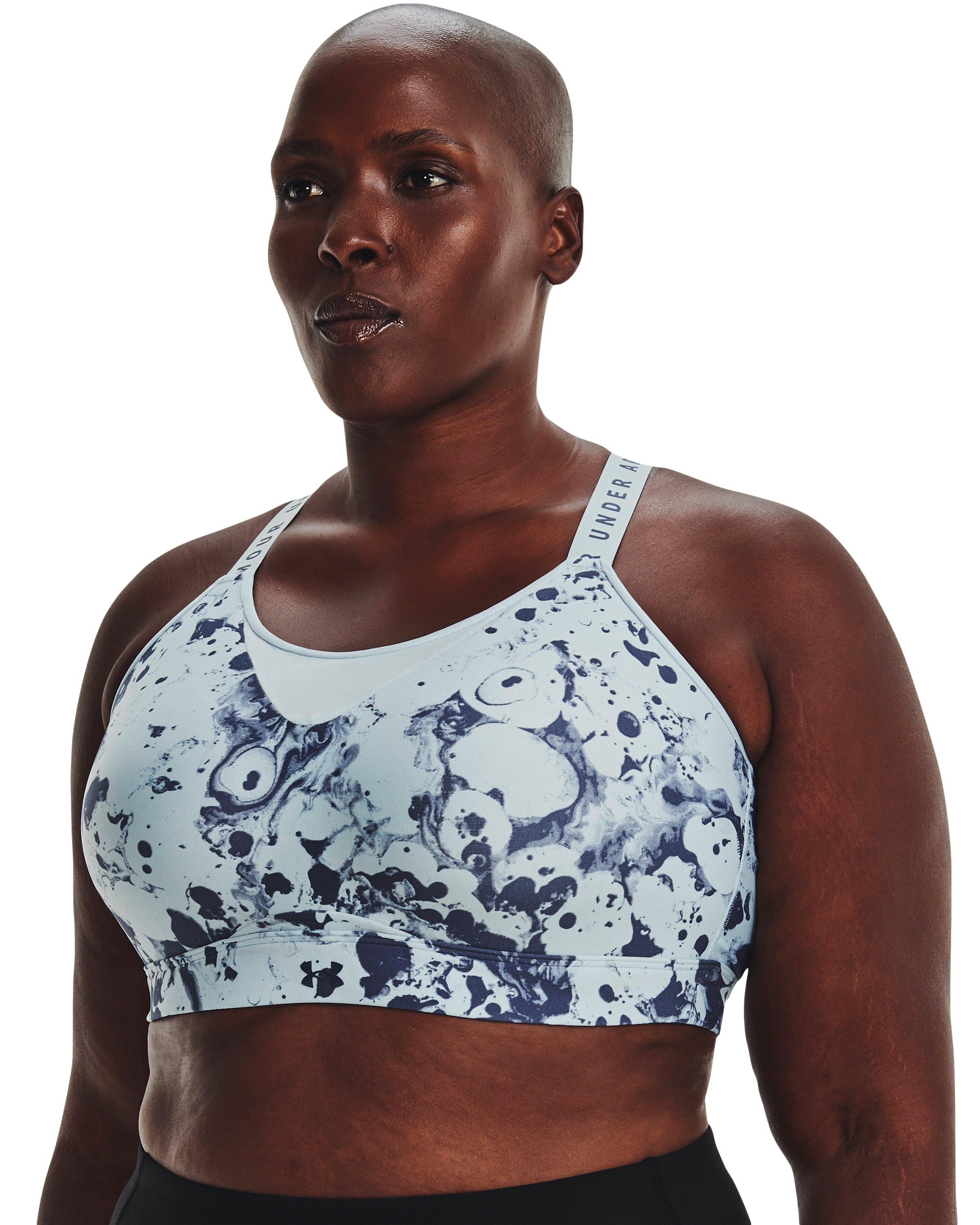 Women's UA Infinity High Printed Sports Bra