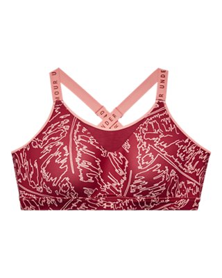Women's UA Infinity High Printed Sports Bra image number 2