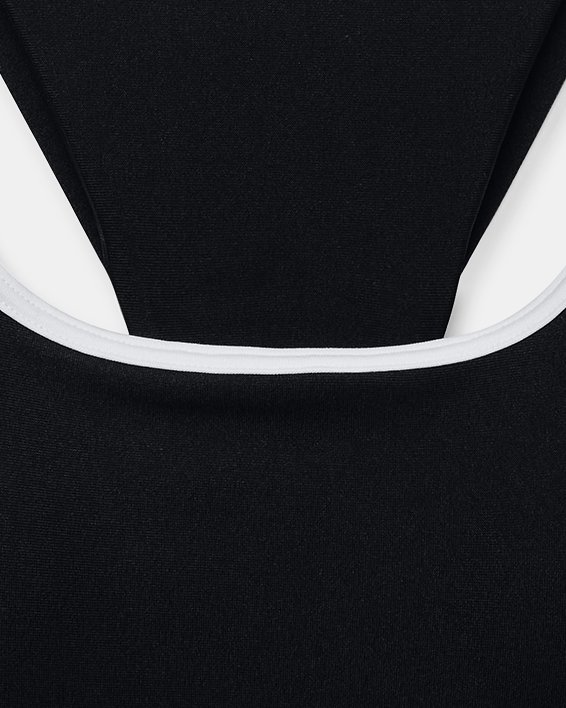 Купи ➤ Дамски потник UNDER ARMOUR Mid Crossback Sports Bra Black ❱❱ В цвят  черен ❱❱ 1361034-001 от