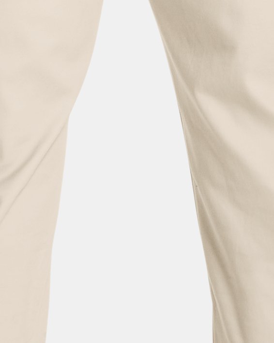 Herren UA Chinohose mit schmal zulaufendem Bein, White, pdpMainDesktop image number 1