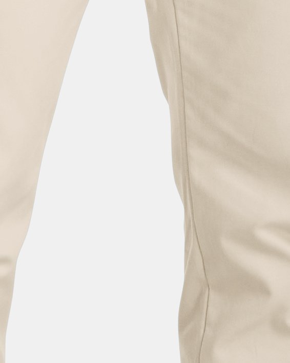 Herren UA Chinohose mit schmal zulaufendem Bein, White, pdpMainDesktop image number 0