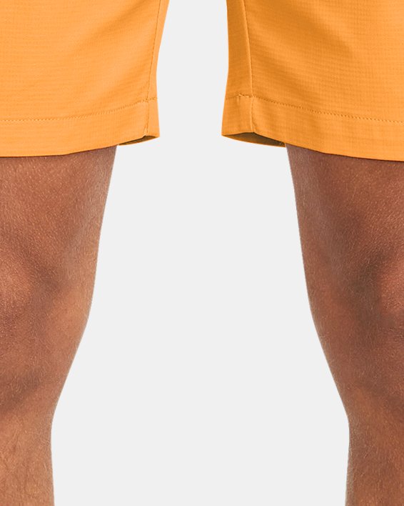 Men's UA Iso-Chill Airvent Shorts, Orange, pdpMainDesktop image number 0