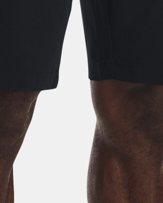 Men's UA Drive Tapered Shorts in Black image number 0