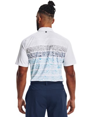 남성 UA 아이소-칠 사이크 스트라이프 폴로 image number 1