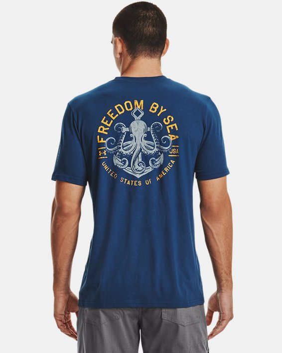 Under Armour Men's UA Freedom By Sea T-Shirt. 2