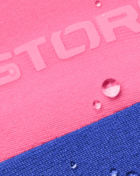 Damen UA Storm Midlayer mit ½-Zip, Pink, pdpMainDesktop image number 4