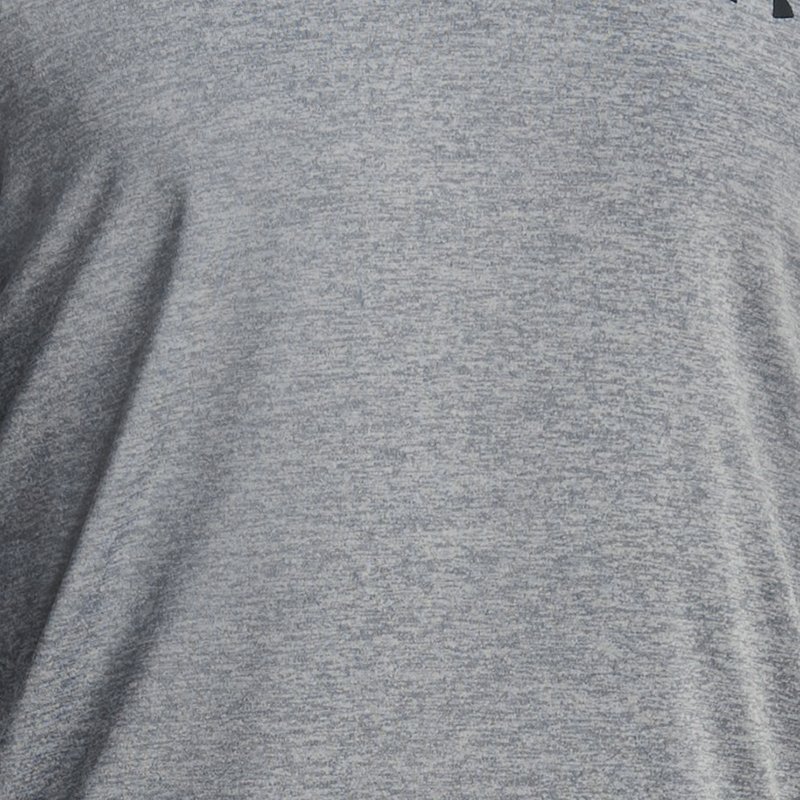 Camiseta con cremallera de ¼ Under Armour Playoff para hombre Acero / Mod Gris / Pitch Gris XXL
