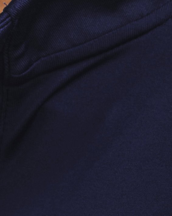 Camiseta con cremallera de ¼ UA Playoff para hombre, Blue, pdpMainDesktop image number 3