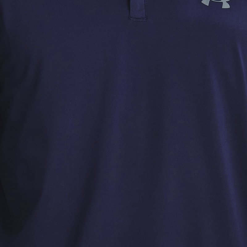 Camiseta con cremallera de ¼ Under Armour Playoff para hombre Midnight Marino Azul / Pitch Gris M
