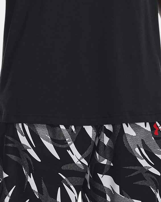 Shorts UA Baseline de 25 cm para Hombre, Black, pdpMainDesktop image number 2