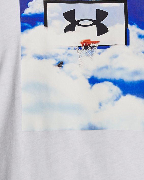 Men's UA Basketball Hoop Cloud Short Sleeve image number 0