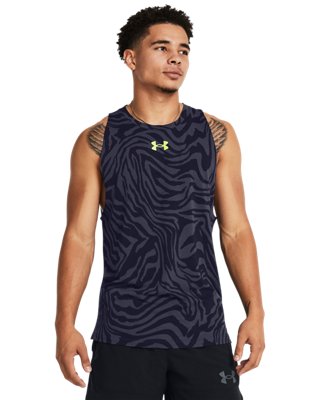men's ua baseline printed tank