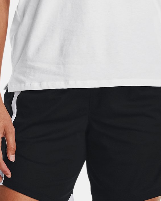 Women's UA Baseline Shorts in Black image number 2