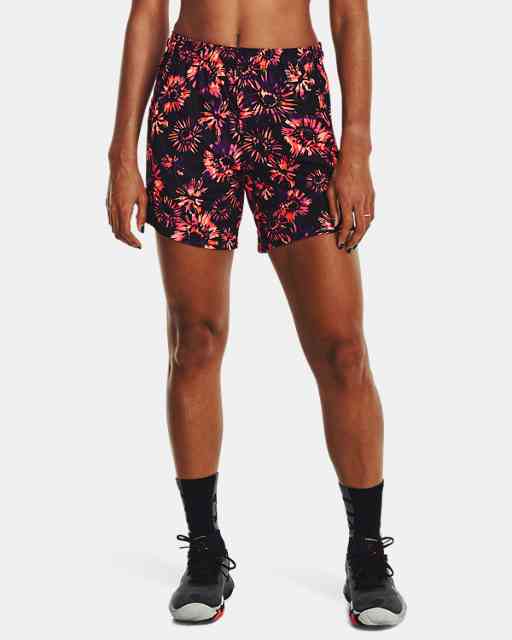 Women's UA Baseline Printed Shorts