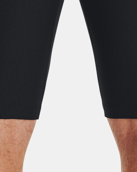 男士UA RUSH™ SmartForm Long短褲 in Black image number 4