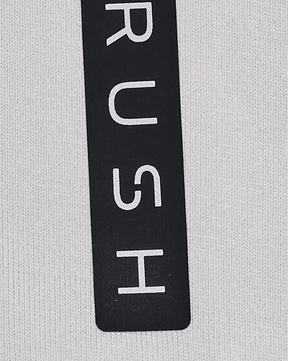 Men's UA RUSH™ 2.0 Vent Short Sleeve, Gray, pdpMainDesktop image number 4