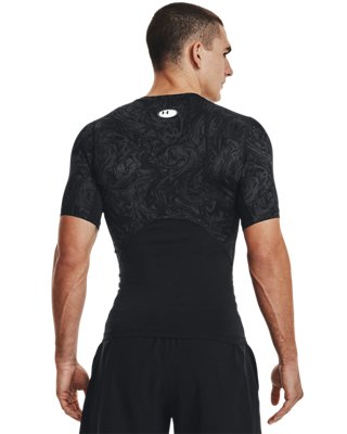 Men's HeatGear&reg; Compression Printed Short Sleeve image number 1