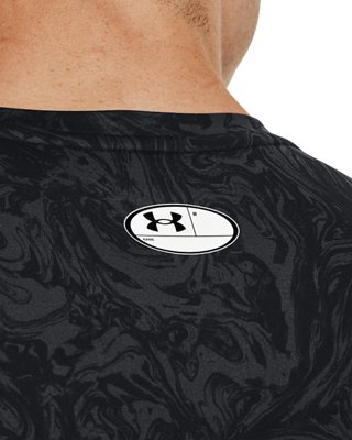 Men's HeatGear&reg; Compression Printed Short Sleeve image number 3