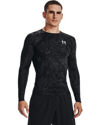 Men s HeatGear Compression Printed Long Sleeve