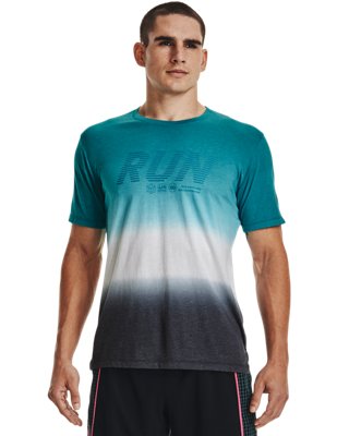 men's ua run anywhere short sleeve hoodie