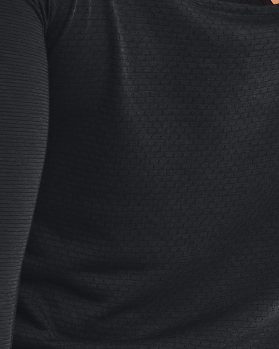 Women's UA Streaker Long Sleeve in Black image number 1