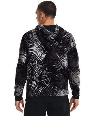 男士UA Rival Fleece Sport Palm連帽上衣 image number 1