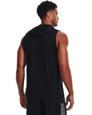 Men's UA Tech&trade; Sleeveless Hoodie image number 1