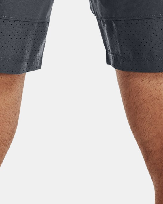Shorts UA Vanish Woven para Hombre, Gray, pdpMainDesktop image number 1