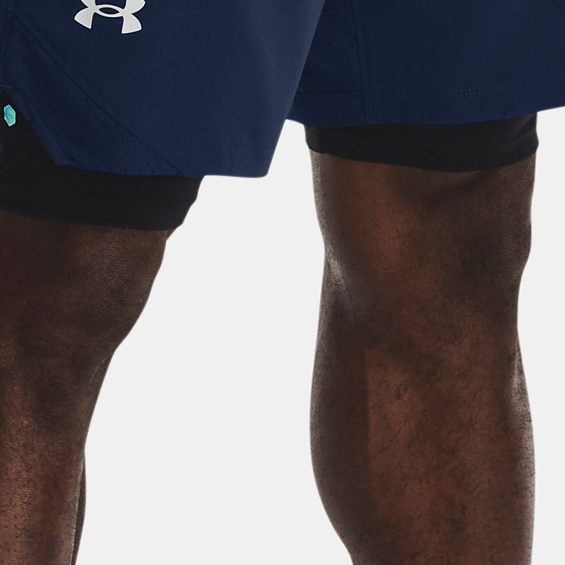 Men's Under Armour Vanish Woven Shorts Academy / Mod Gray XS
