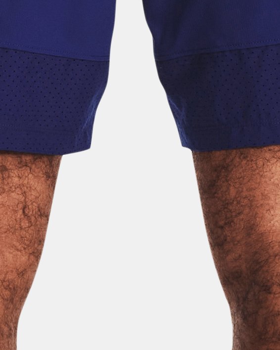 Shorts UA Vanish Woven para Hombre, Blue, pdpMainDesktop image number 1