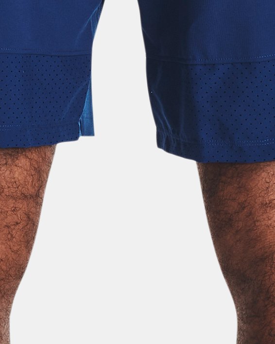 Shorts UA Vanish Woven para Hombre, Blue, pdpMainDesktop image number 1