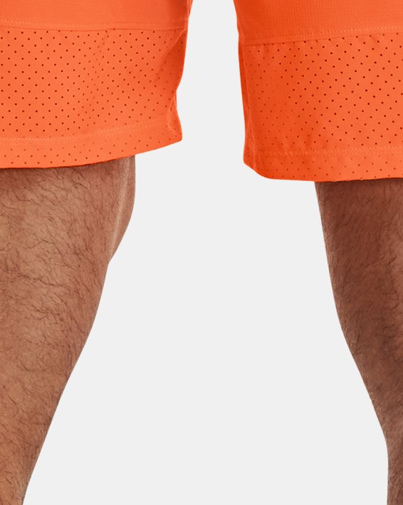 Men's UA Vanish Woven Shorts in Orange image number 1