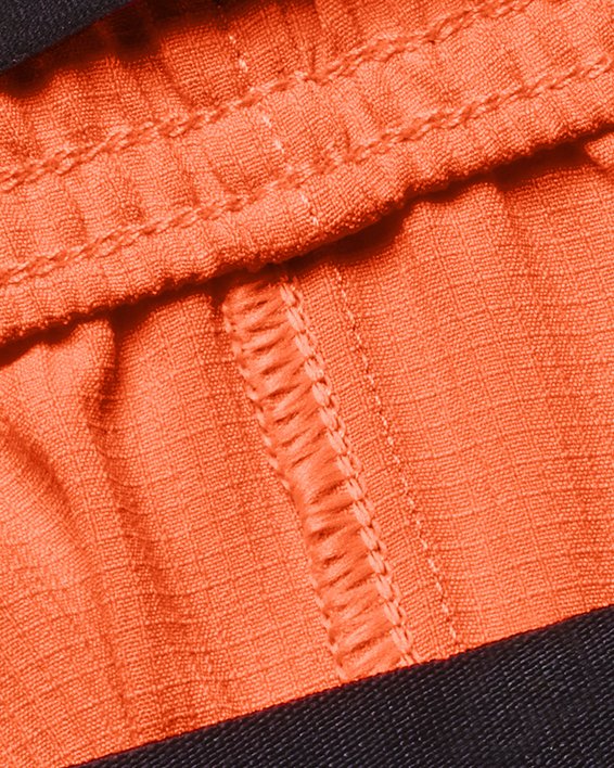 男士UA Vanish Woven短褲 in Orange image number 4