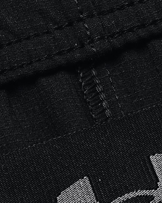 男士UA Vanish Woven Snap短褲 in Black image number 6