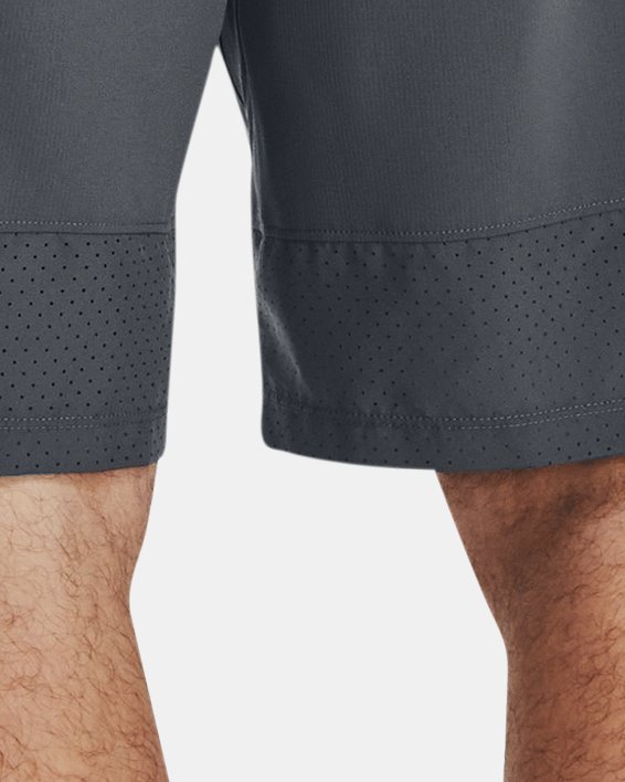 Men's UA Vanish Woven Snap Shorts in Gray image number 1