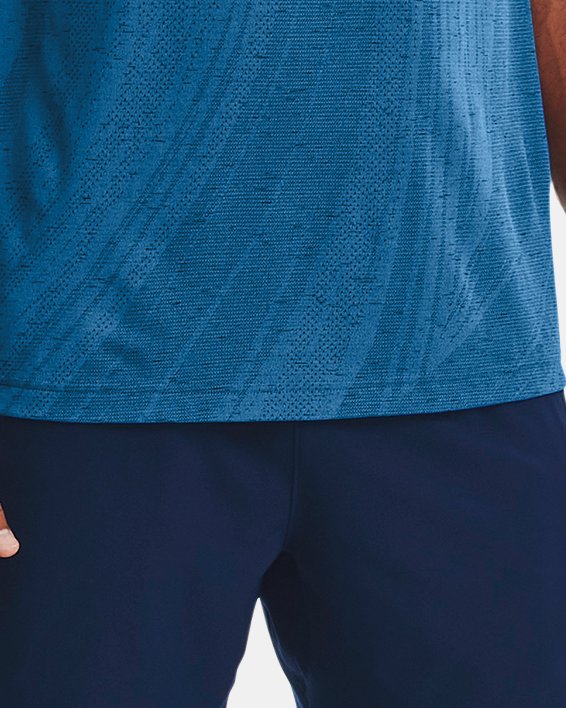 Men's UA Vanish Woven Snap Shorts, Blue, pdpMainDesktop image number 2