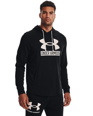 男士UA Rival Terry Logo連帽上衣 image number 0