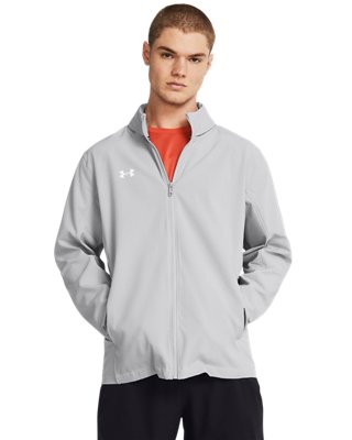 ua w's squad 2.0 woven jacket