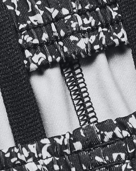 Men's UA Train Stretch Printed Shorts, Black, pdpMainDesktop image number 6