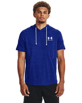 Men's UA Rival Terry Short Sleeve Hoodie | Under Armour