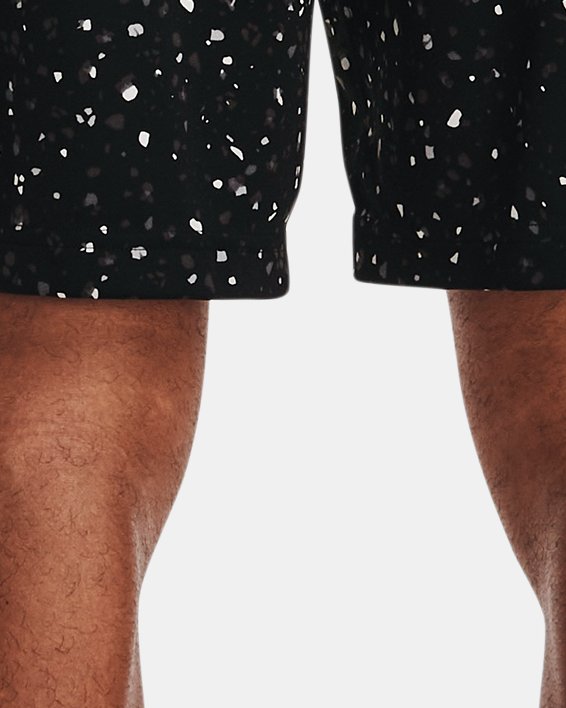 Men's UA Tech™ Printed Shorts in Black image number 1