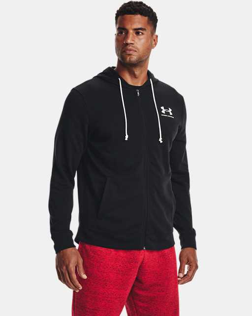 Haut entièrement zippé UA Rival Terry pour homme Haut entièrement zippé UA Rival Terry pour homme