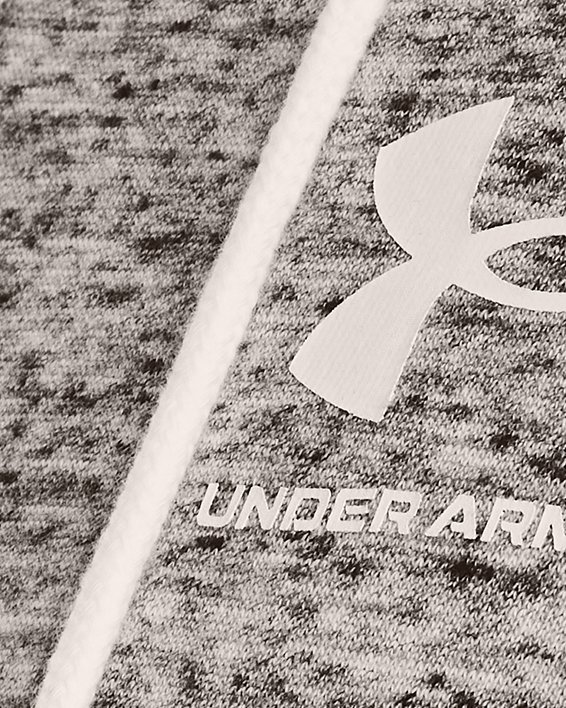 Men's UA Rival Terry Full-Zip, White, pdpMainDesktop image number 3