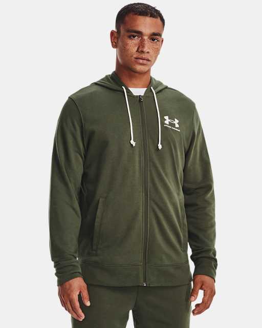 Sudadera con cremallera completa UA Rival Terry para hombre Sudadera con cremallera completa UA Rival Terry para hombre