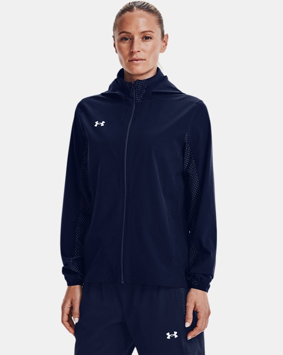 Women's UA Squad 3.0 Warm-Up Full-Zip Jacket