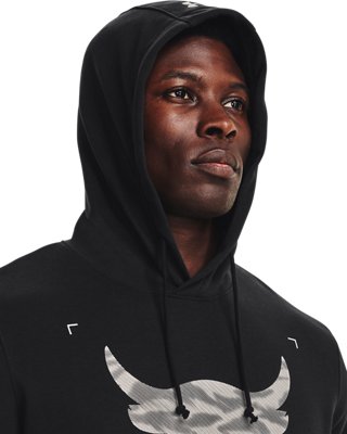 Men's Project Rock Terry Short Sleeve Hoodie | Under Armour