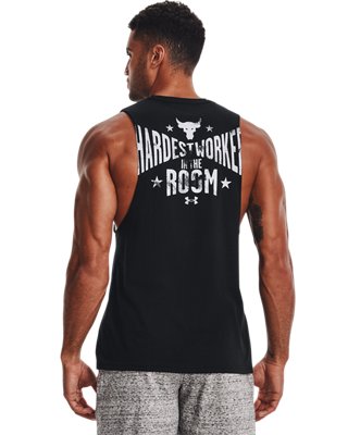 Men's Project Rock Hardest Worker Tank image number 1