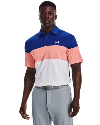 男士UA Playoff 2.0 Blocked Polo衫 image number 0