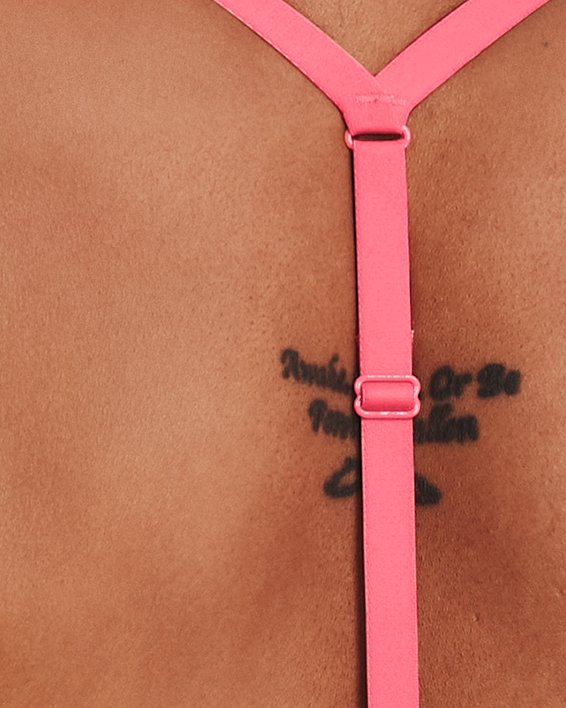 Sujetador Deportivo UA Seamless Low para Mujer, Pink, pdpMainDesktop image number 1